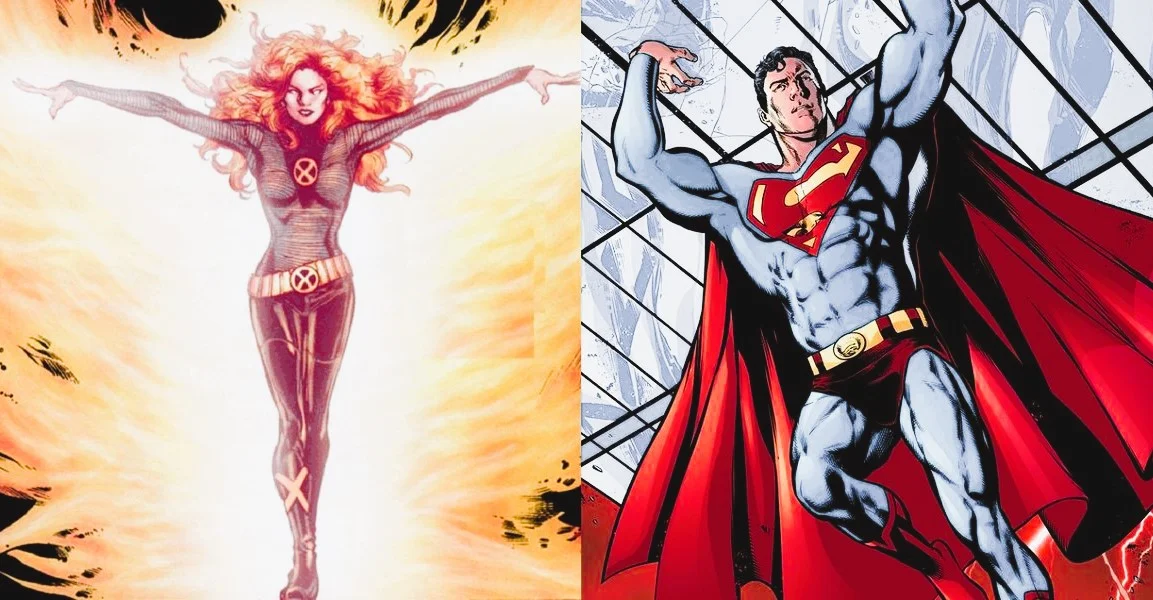 Which versions of Superman would beat Jean Grey?
