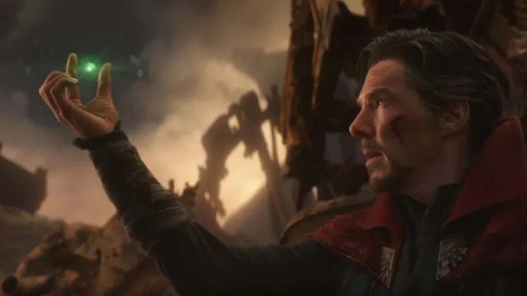 Did Thanos use the time stone to avoid getting snapped by Doctor Strange?