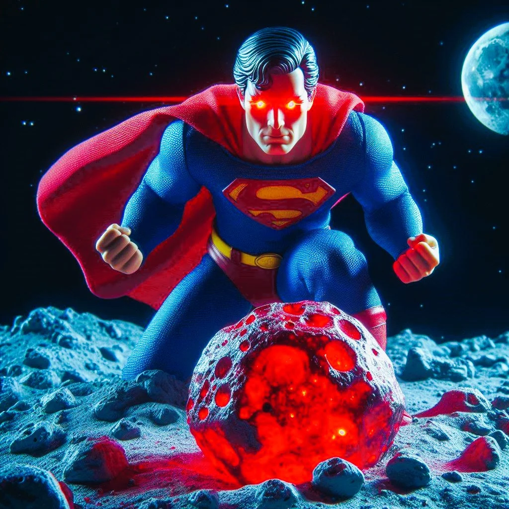 What does red kryptonite do to Superman?