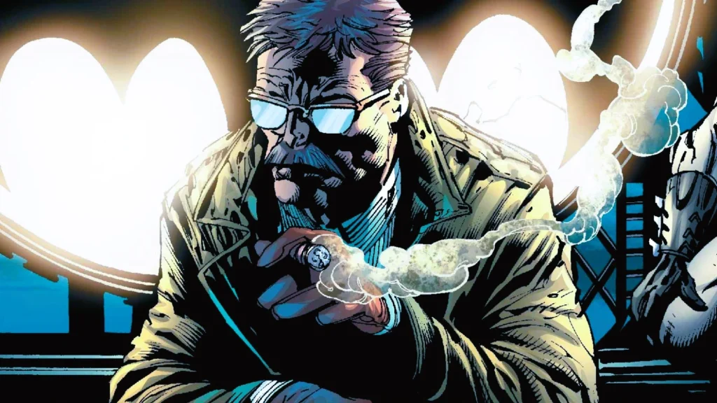 Was Commissioner Gordon a super hero in Gotham?