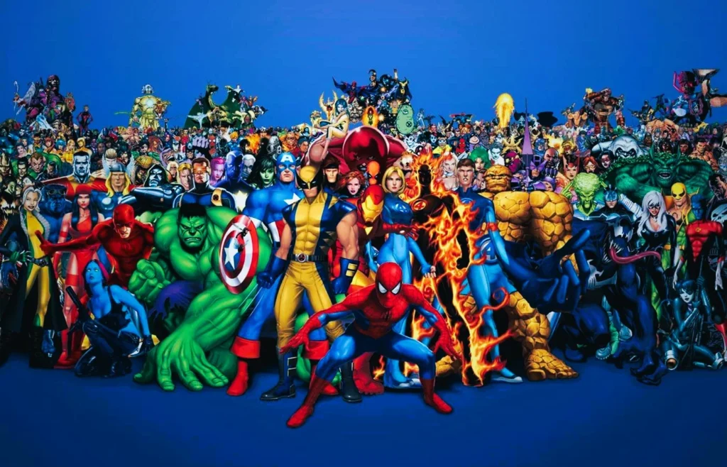 Who are the top 7 most powerful superheroes in Marvel?