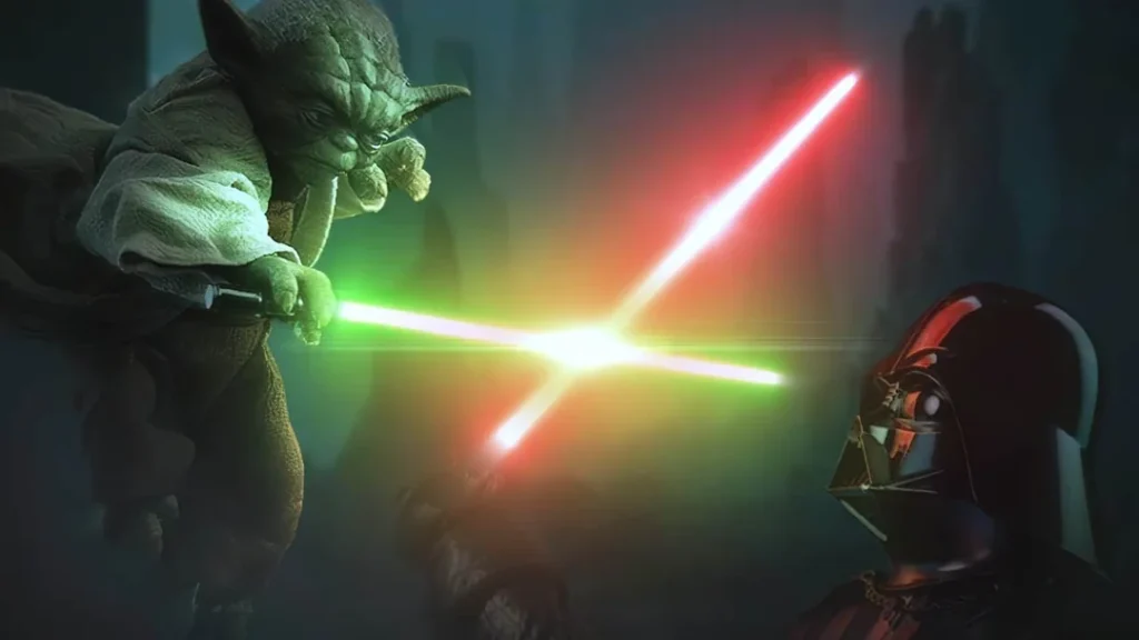 Is it a common consensus that Yoda is a better lightsaber duelist than Darth Sidious?